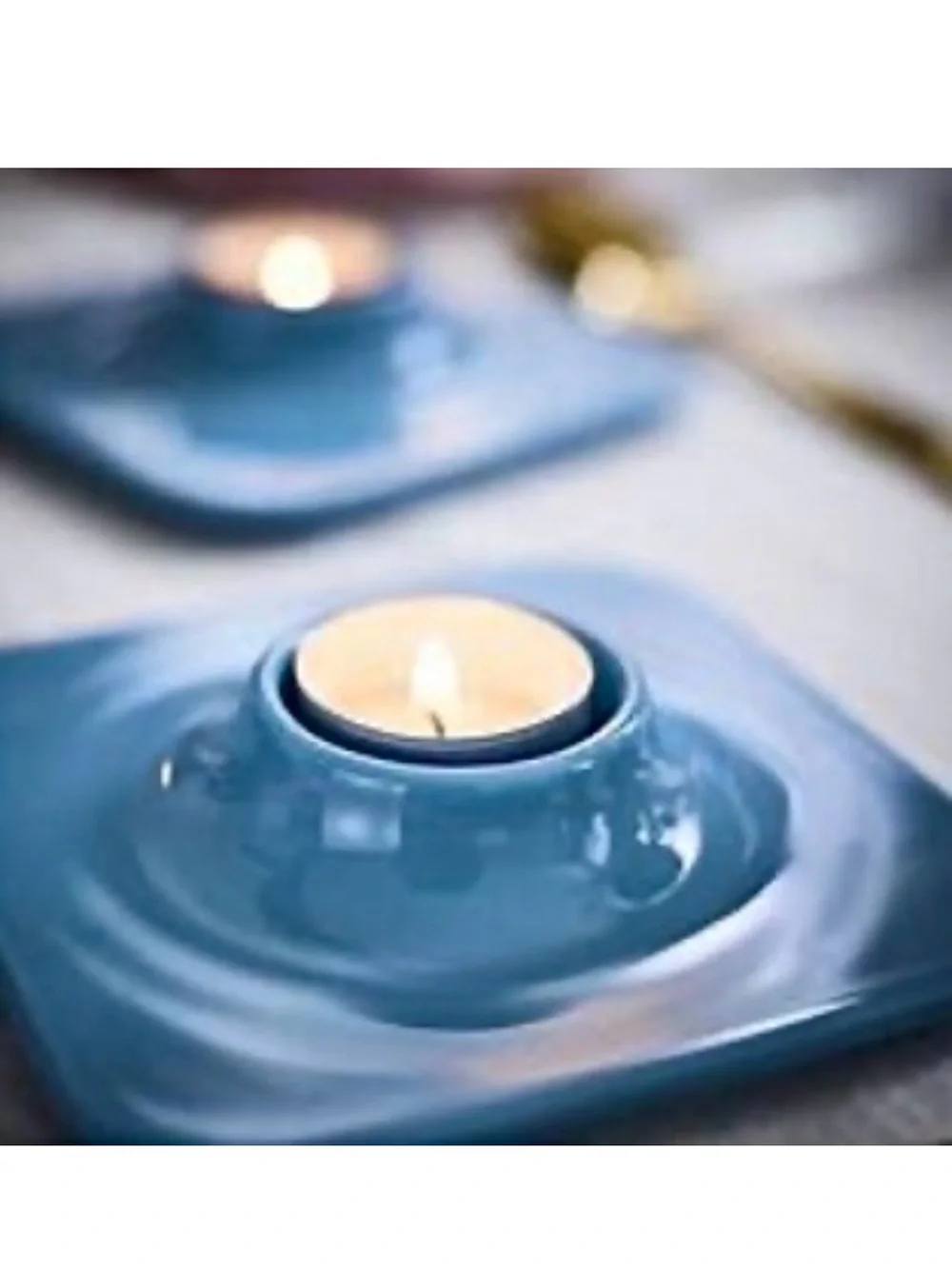 Gustaf Westman X Ikea Limited Edition Vinterfint Tealight Candle Holder Blue HTF